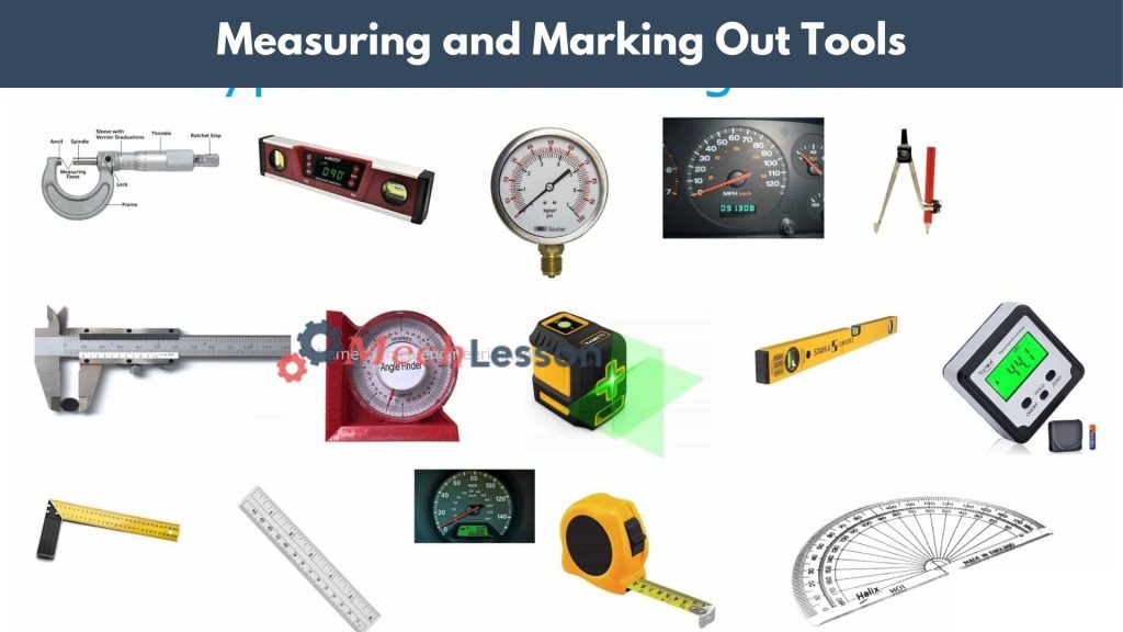 30 Types of Measuring and Marking-out Tools and Their Uses  