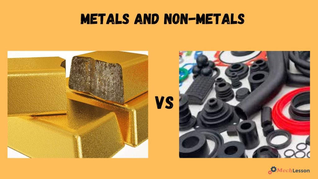 difference between metals and non-metals