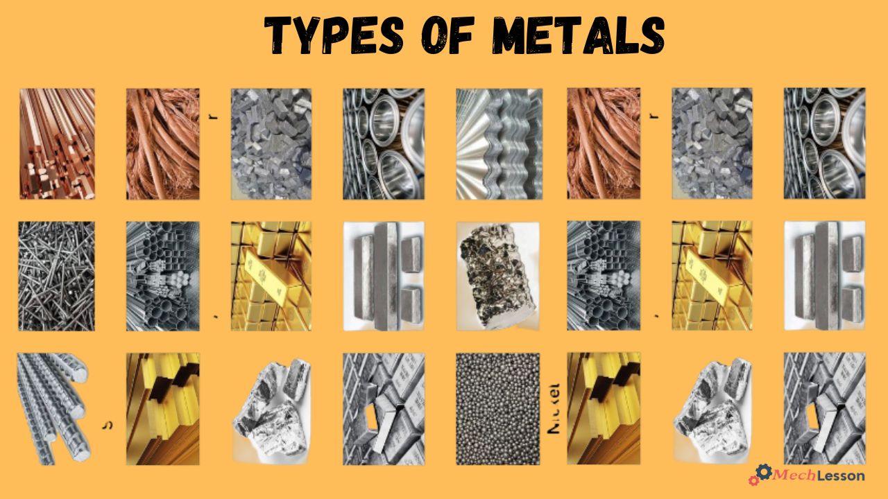 types of metals