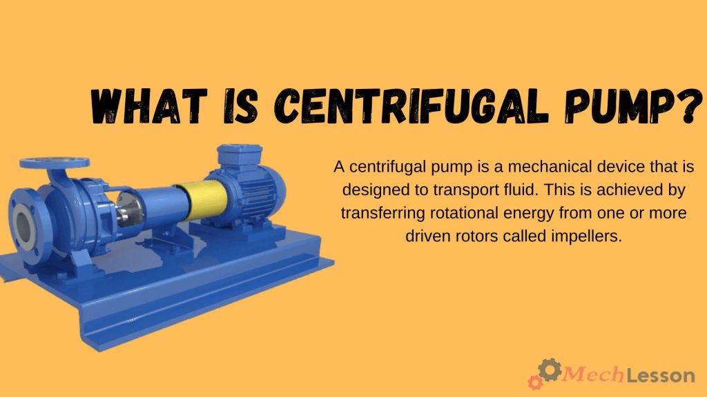 centrifugal pump