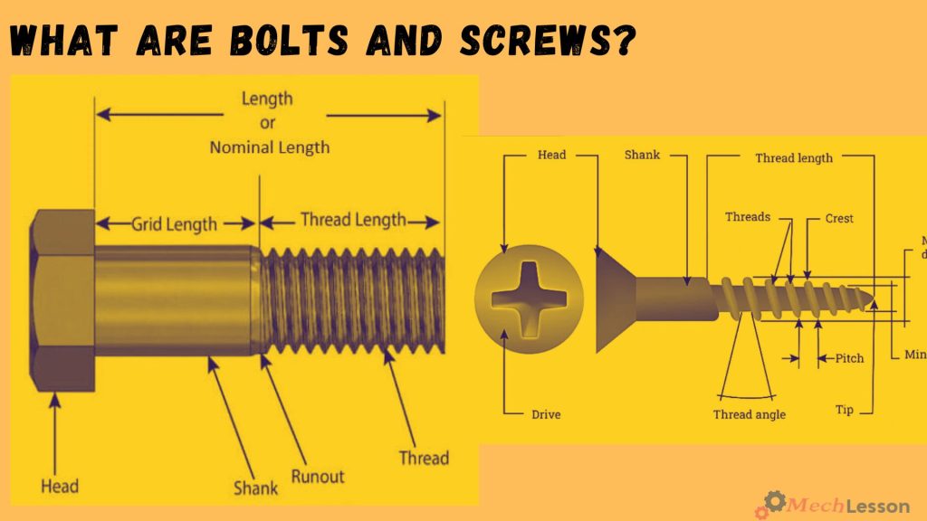 Screw and bolt