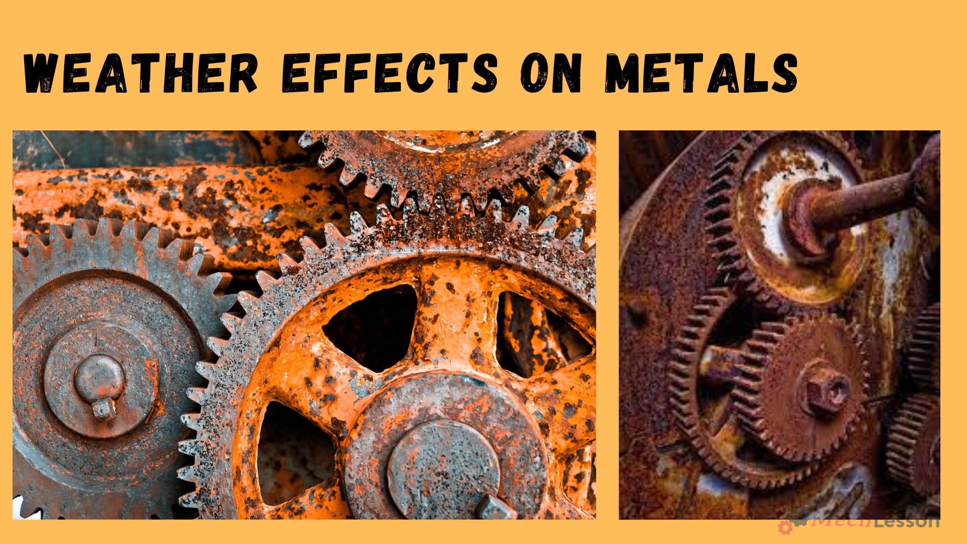 how metals react to weather conditions