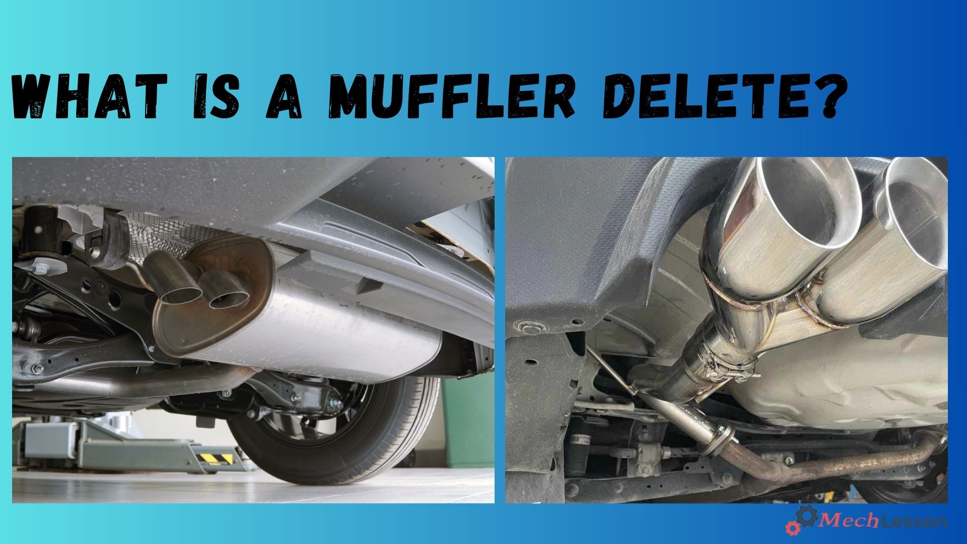 muffler delete