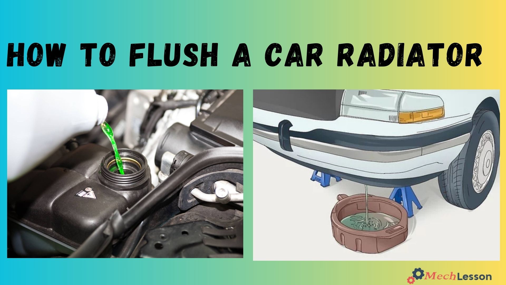 how to flush a car radiator