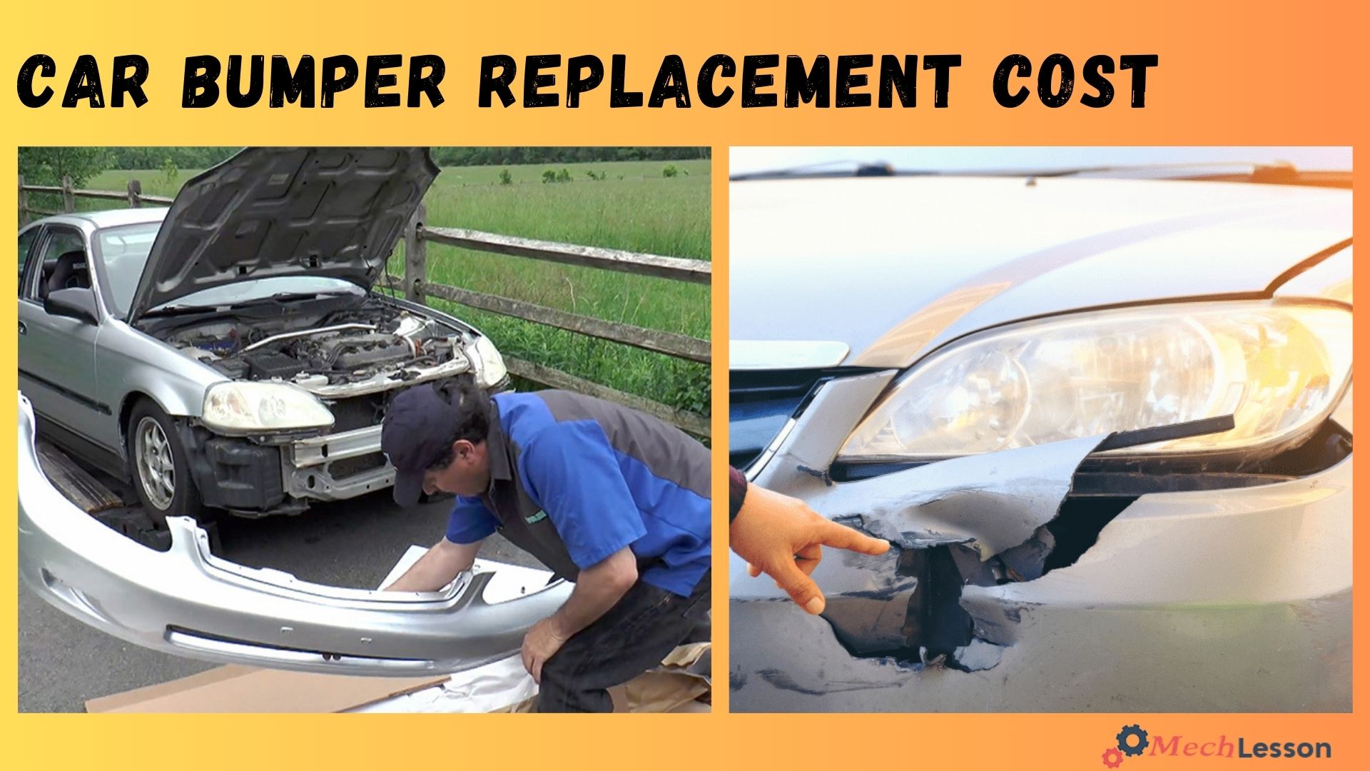 Car bumper replacement costs