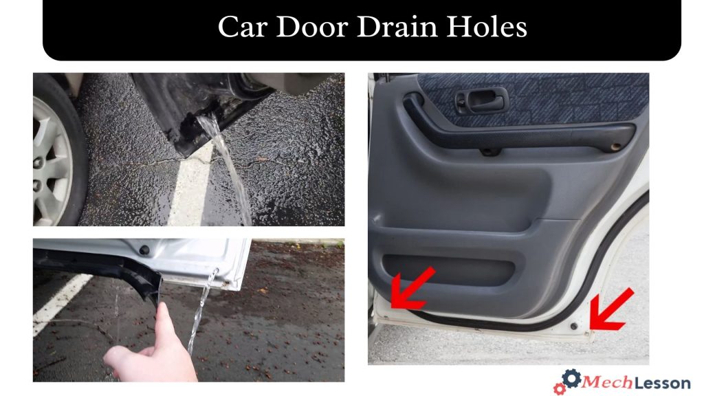 Car Door Drain Holes