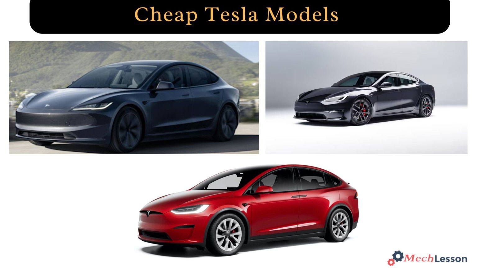 Cheap Tesla Models