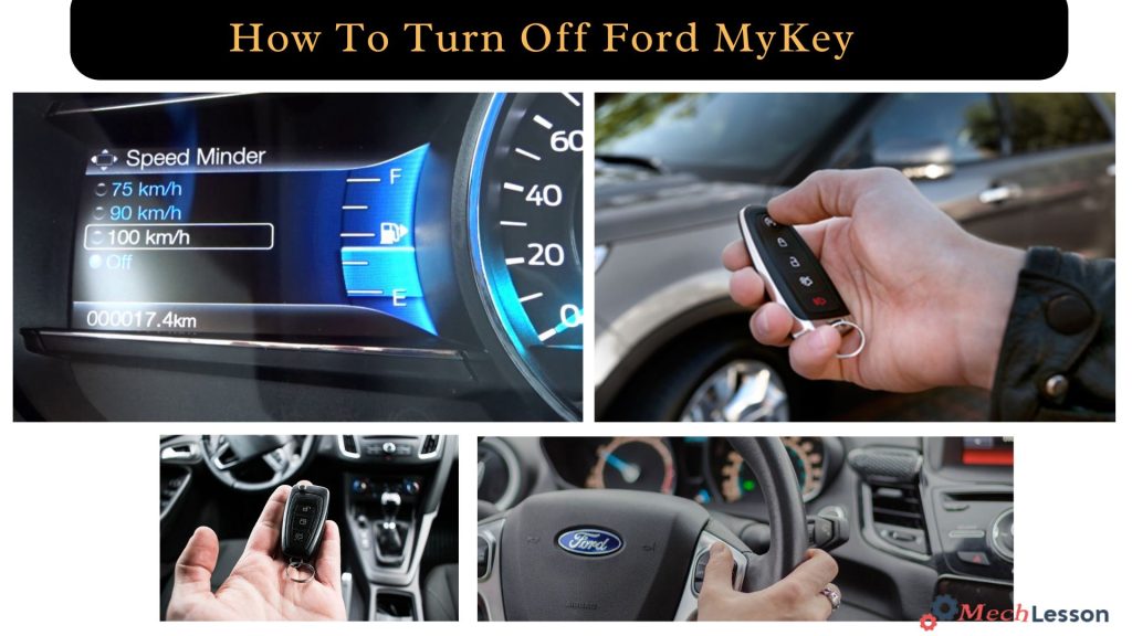 How To Turn Off Ford MyKey