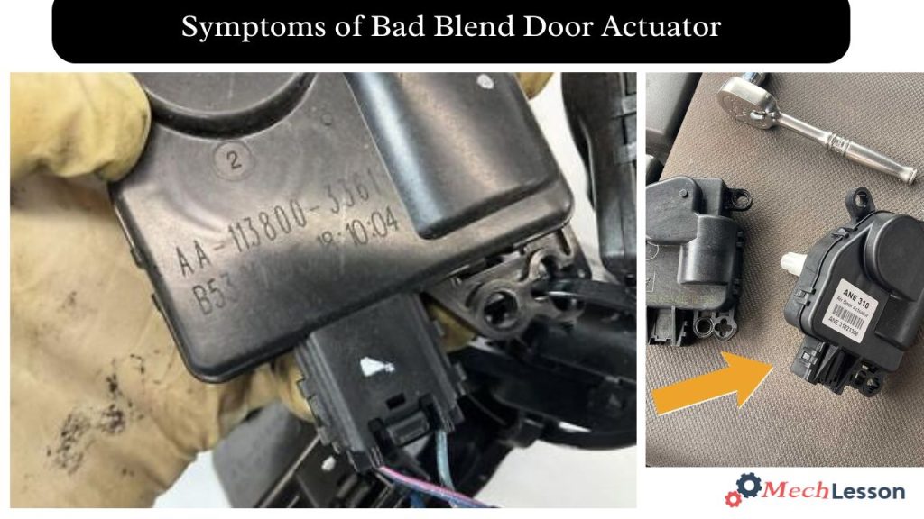 Symptoms of Bad Blend Door Actuator