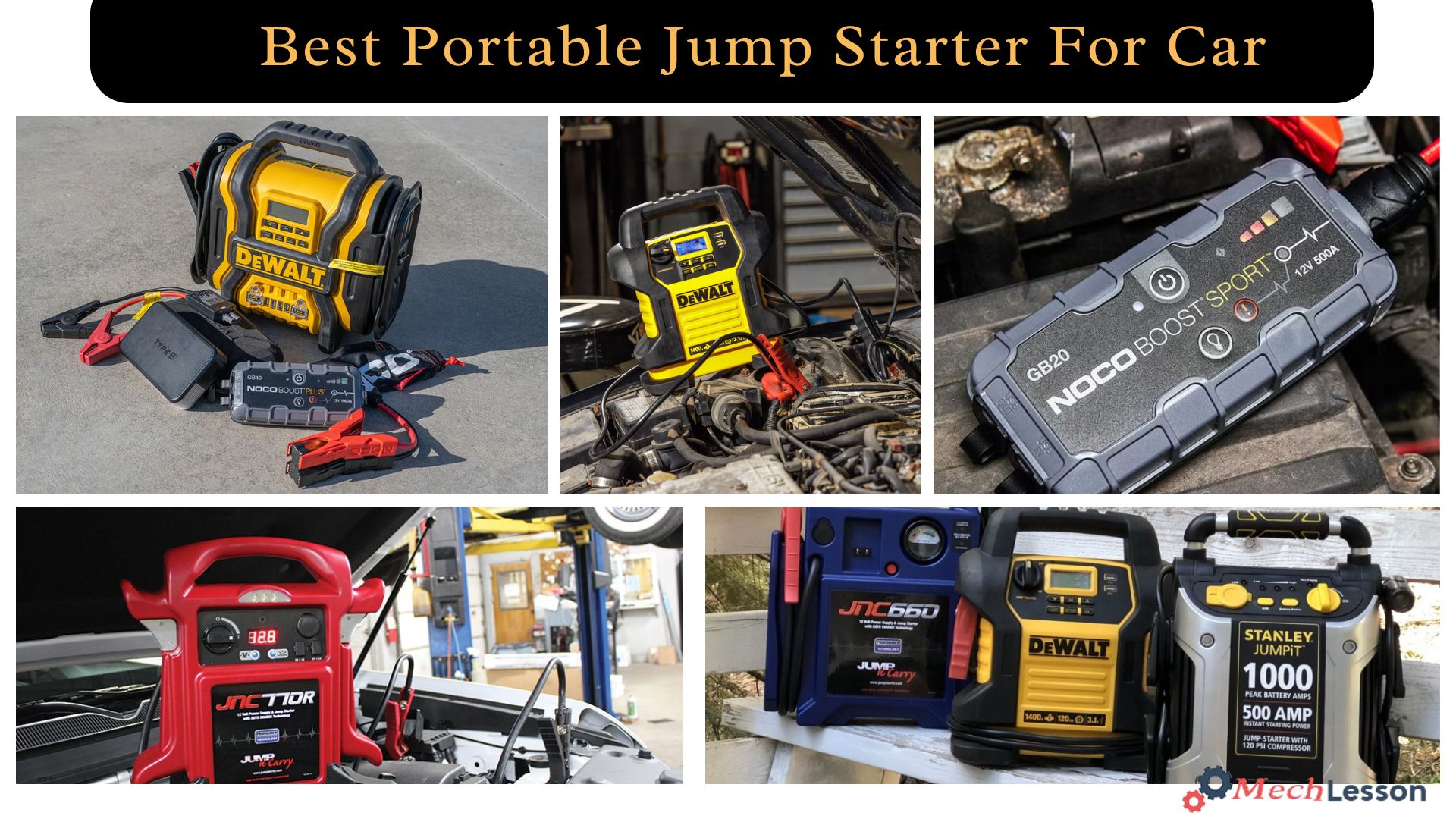 Best Portable Jump Starter For Car