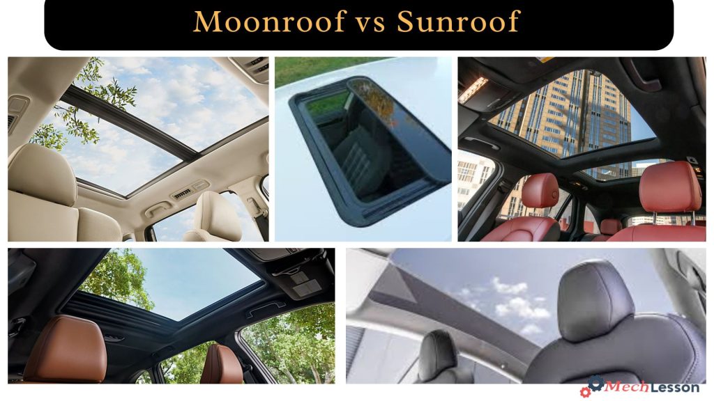 Sunroof and Moonroof