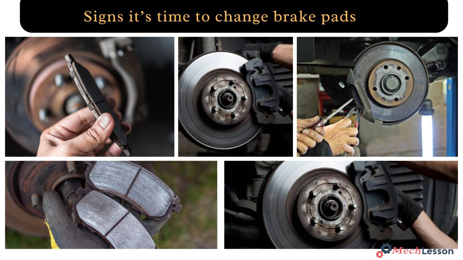 signs it’s time to change brake pads