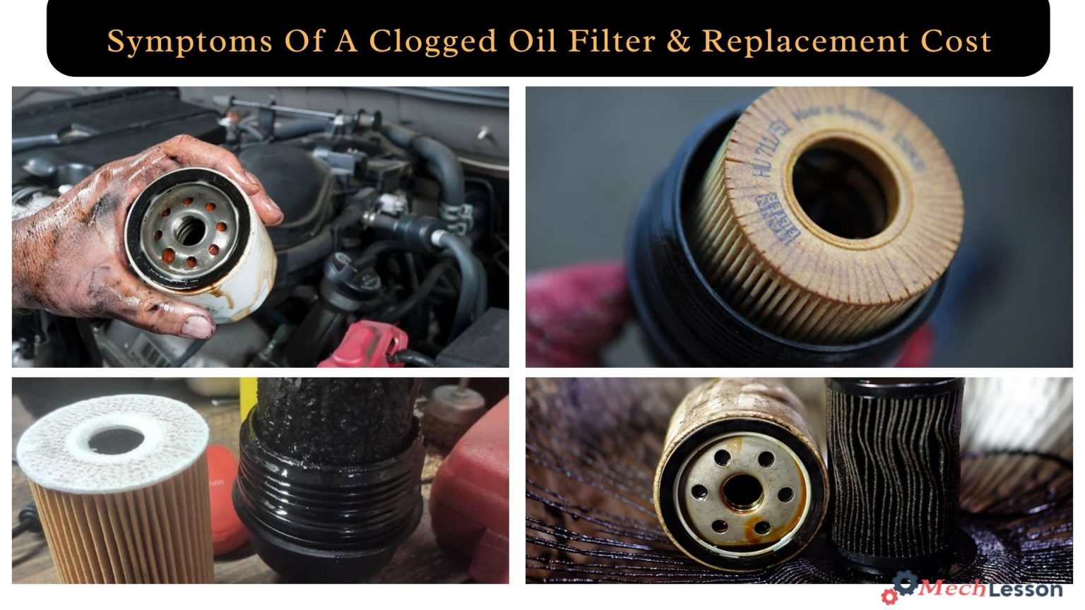 Symptoms Of A Clogged Oil Filter And Replacement Cost