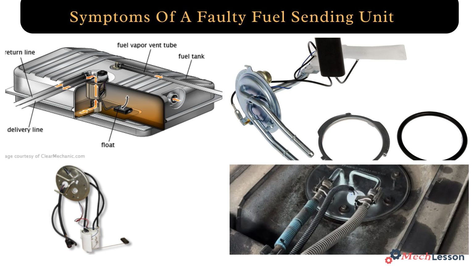 Symptoms Of A Faulty Fuel Sending Unit: