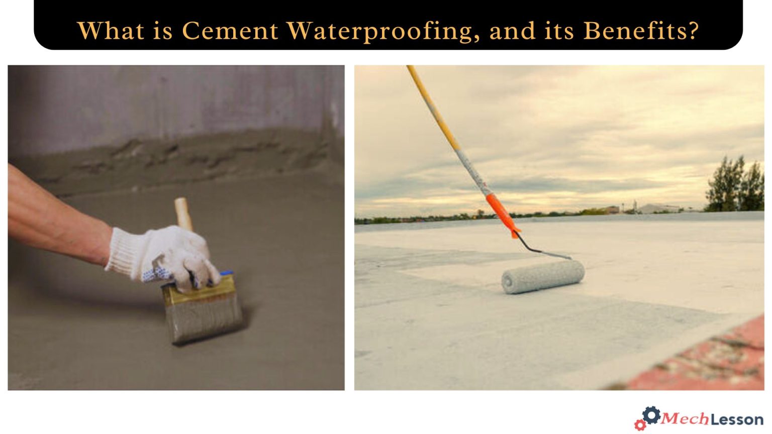 cement waterproofing