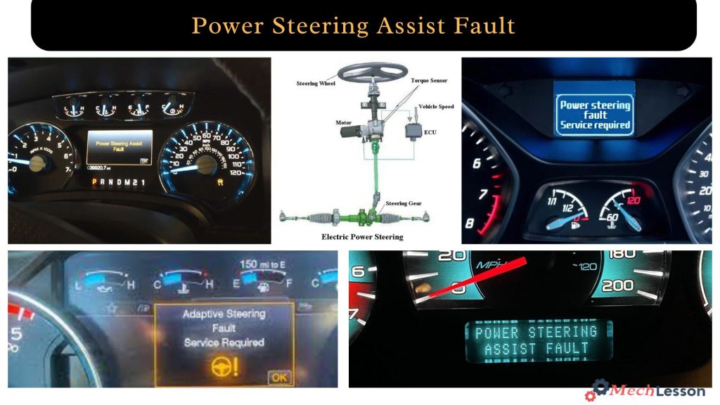 Power Steering Assist Fault
