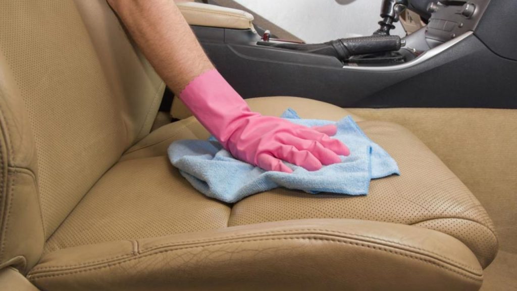 How to clean a car seats